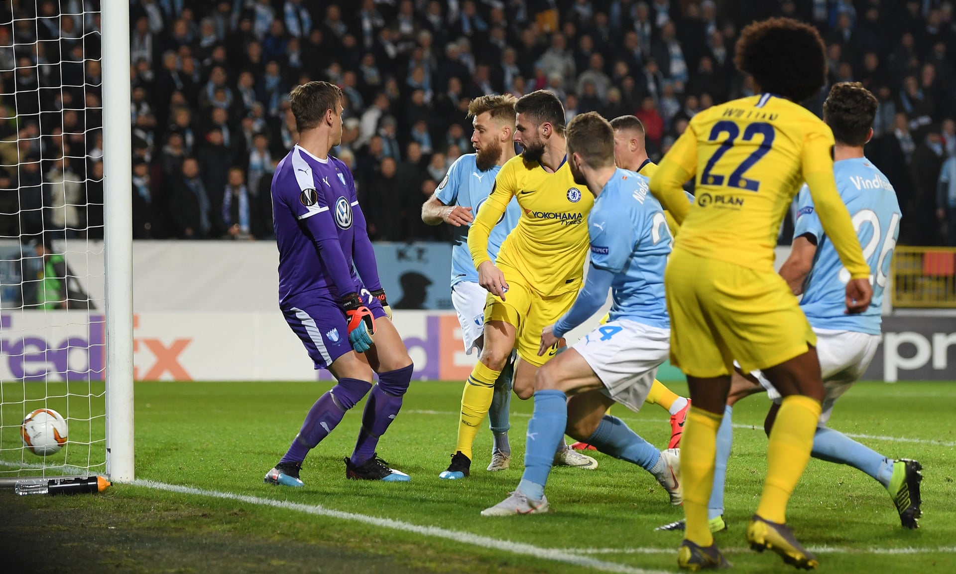 Chelsea dễ dàng giành chiến thắng trên sân của Malmo FF Chelsea