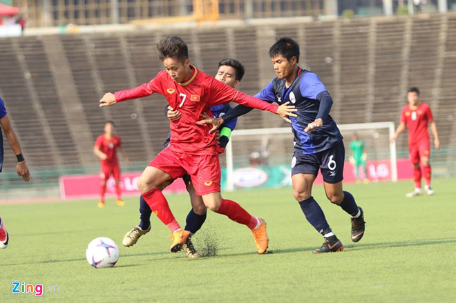 U22 Việt Nam đánh bại chủ nhà Campuchia để giành vị trí thứ 3 giải Đông Nam Á U22