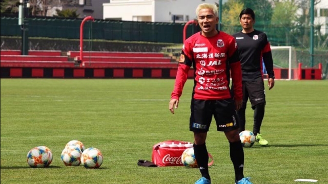 Chanathip Songkrasin đã có thể trở lại tập luyện Chanathip Songkrasin