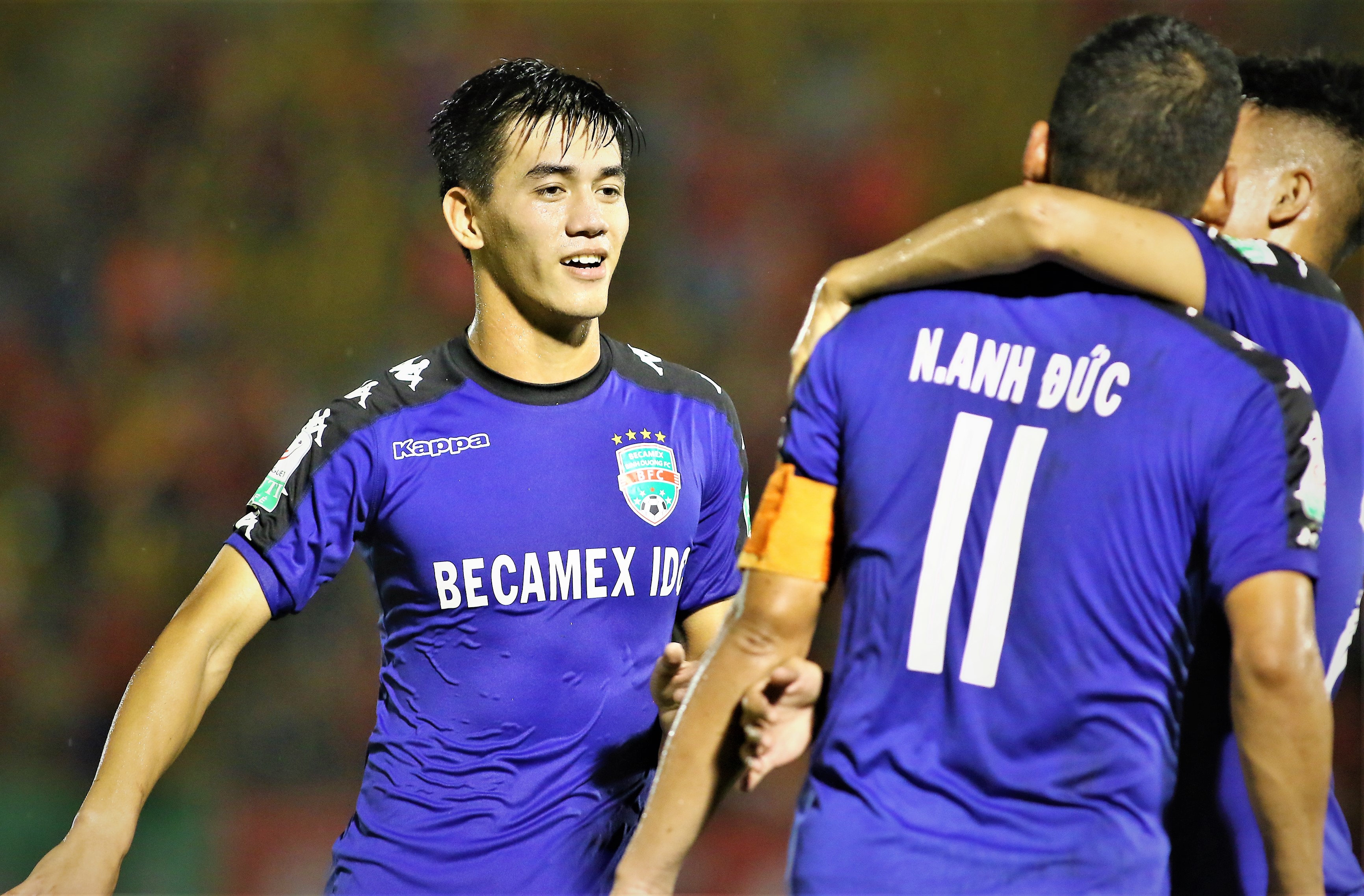 Bàn thắng quý giá của Nguyễn Tiến Linh đã giúp Bình Dương có lợi thế nhất định trước trận lượt về trên đất Indonesia Bình Dương