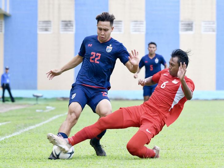 U18 Thái Lan đang thể hiện bộ mặt thất vọng ở giải đấu năm nay U18 Thái Lan