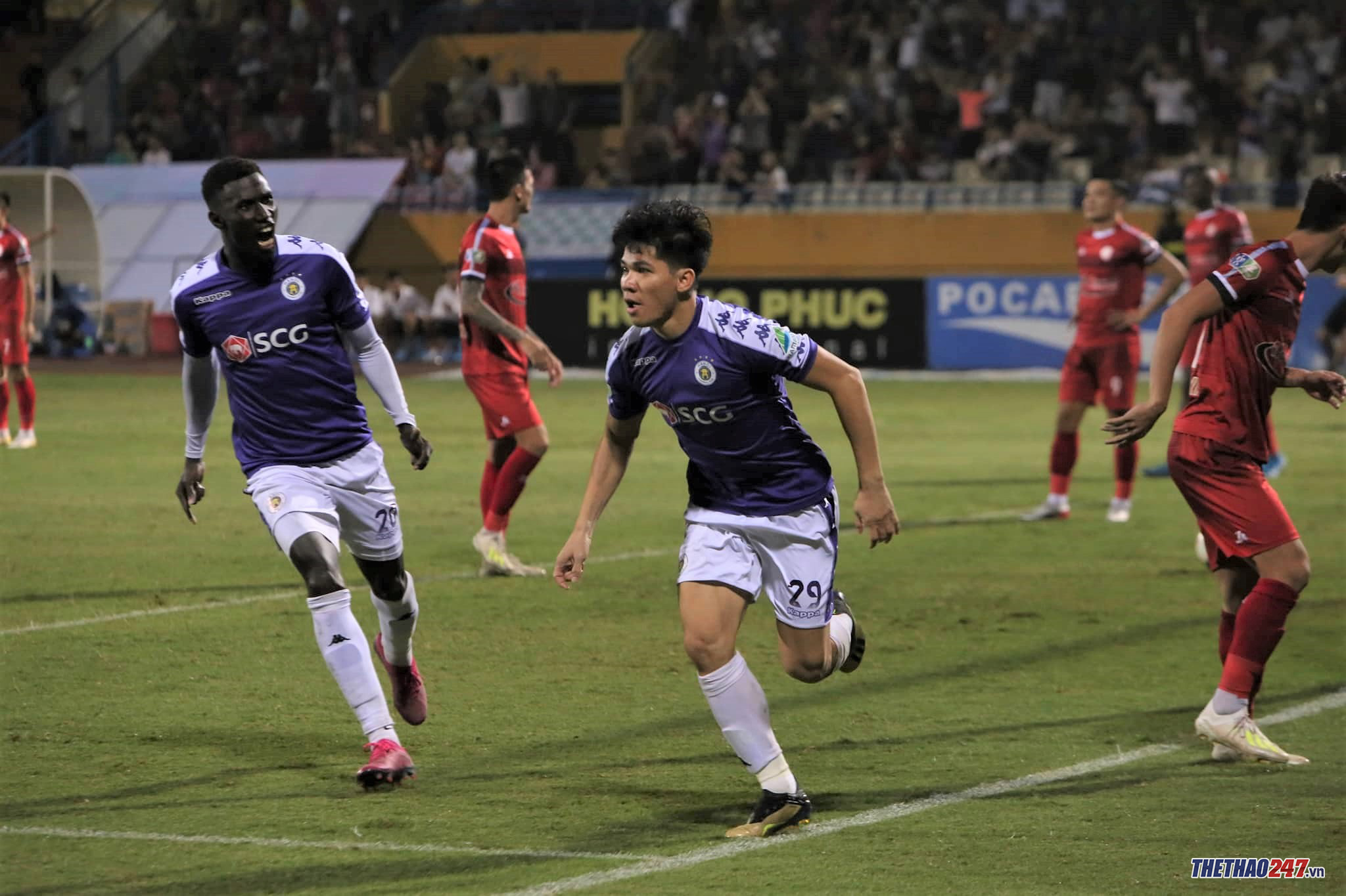 Hà Nội FC vẫn là đội bóng được đánh giá cao nhất. Ảnh: Kiên Lê ha noi FC