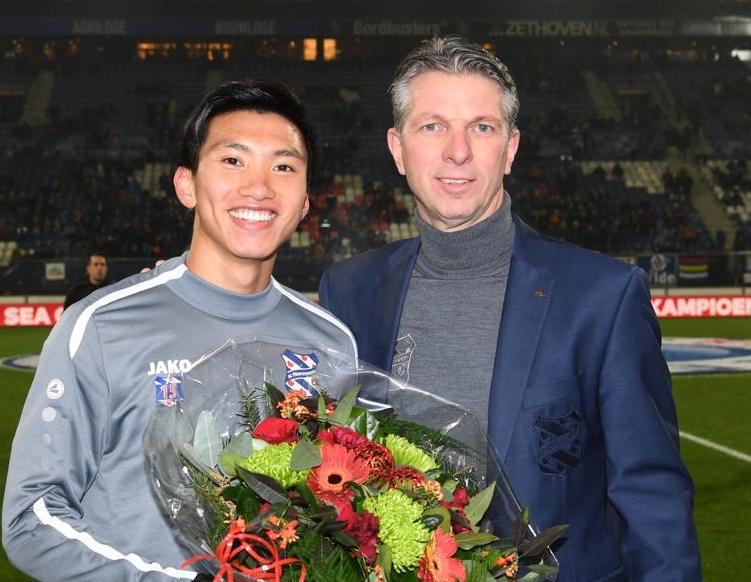 Đoàn Văn Hậu được Heerenveen vinh danh sau chức vô địch SEA Games 30 van hau