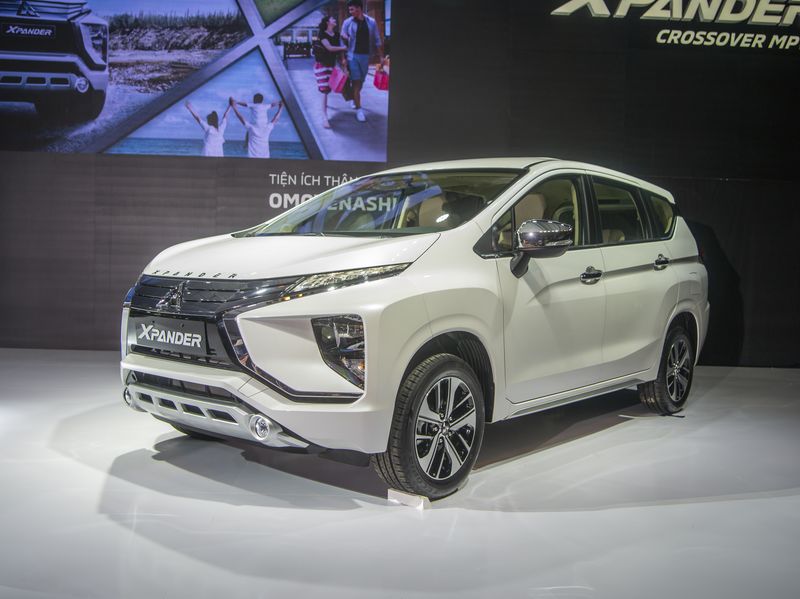 Mitsubishi Xpander 2018 kích thước dài x rộng x cao tương ứng là 4.475 x 1.750 x 1.700 mm Mitsubishi Xpander 2018, ra mắt Mitsubishi Xpander 2018, những điểm trừu của Mitsubishi Xpander 2018