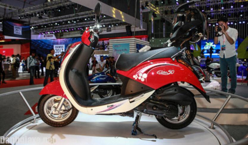 SYM Elite 50 xe ga giá rẻ, xe học sinh sinh viên, SYM Elite 50