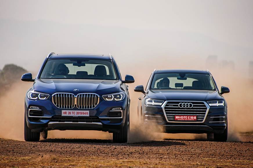 So sánh khả năng vận hành xe BMW X5 và Audi Q7