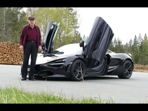 Cụ ông 78 tuổi tại Na Uy trong bức ảnh trên đây chính là chủ nhân của chiếc McLaren 720S Spider. Hình ảnh cụ ông 78 tuổi tại Na Uy - chủ nhân của chiếc siêu xe McLaren 720S Spider