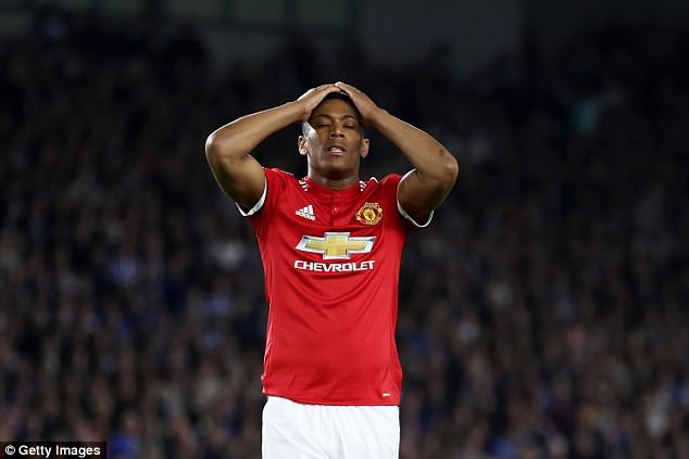 Martial không còn hạnh phúc trong màu áo Man United manchester united, man united, m.u, martial, chuyển nhượng