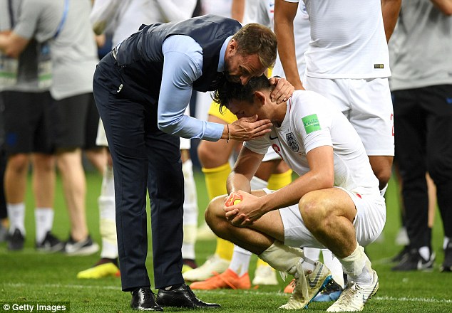 HLV Southgate an ủi các học trò sau thất bại trước Croatia world-cup-2018-anh-southgate