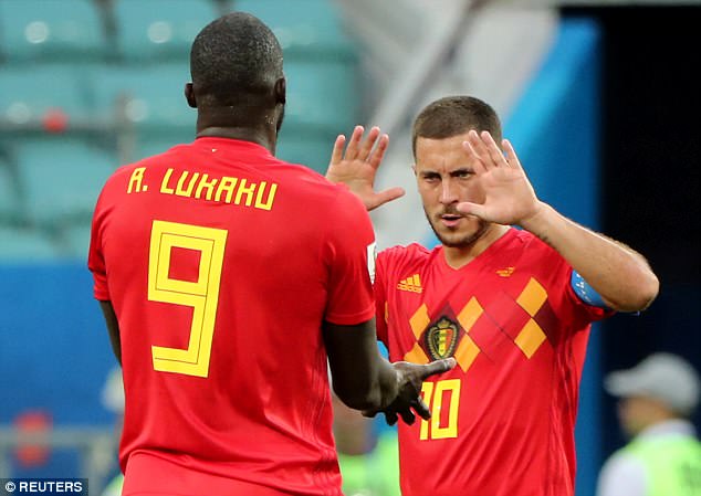 Lukaku và Hazard vẫn là đầu tàu trên hàng công của Bỉ bi vs thuy si