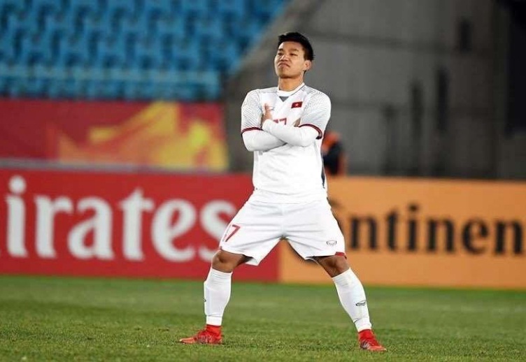 Văn Thanh và pha ăn mừng khó quên tại VCK U23 châu Á