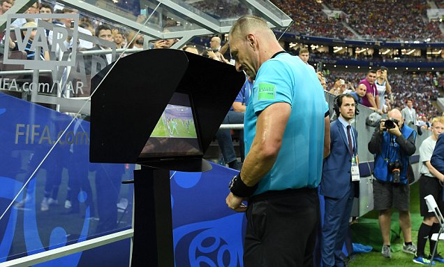 VAR được sử dụng ở World Cup 2018