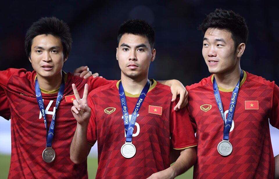 Bàn thắng của Đức Huy đã mang về lợi thế lớn cho ĐT Việt Nam