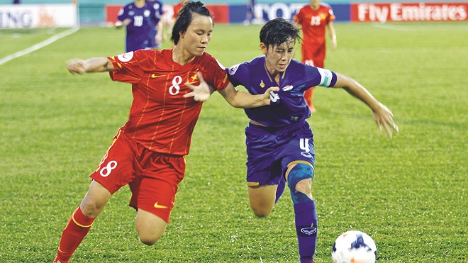 ĐT VN từng thất bại đáng tiến trên sân nhà trong trận play-off tranh vé dự WC với Thái Lan