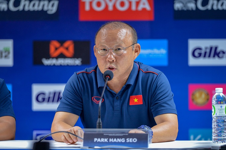HLV Park Hang Seo và các học trò gắn bó như một gia đình