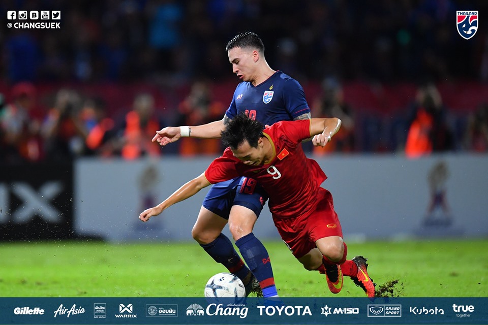 Văn Toàn đã chơi rất hay trước hàng thủ Thái Lan