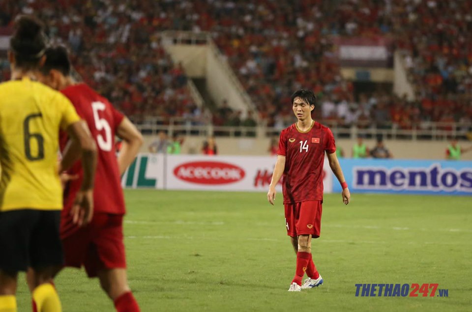 Tuấn Anh đã chơi tuyệt hay trong thời gian ở trên sân