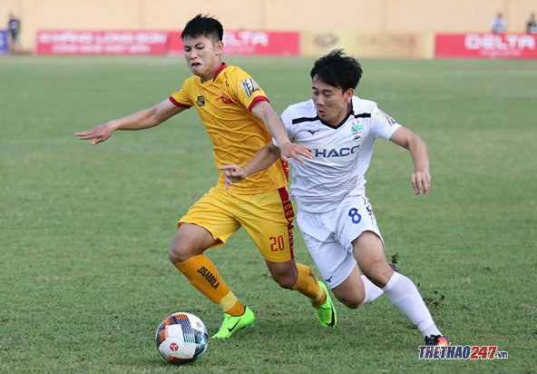 Minh Vương là trụ cột trong nhiều mùa giải liên tiếp của HAGL