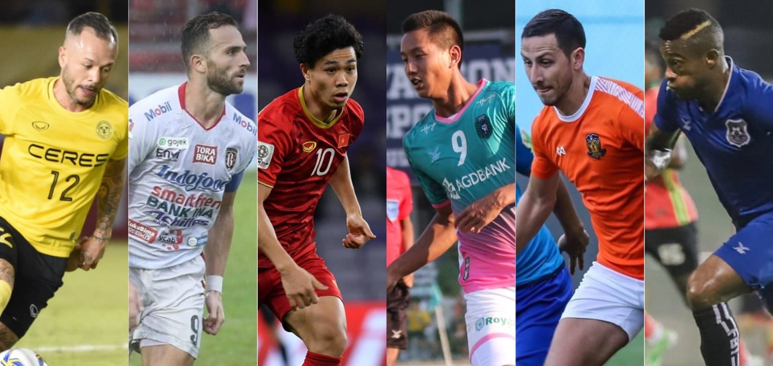 6 cái tên được AFC lựa chọn