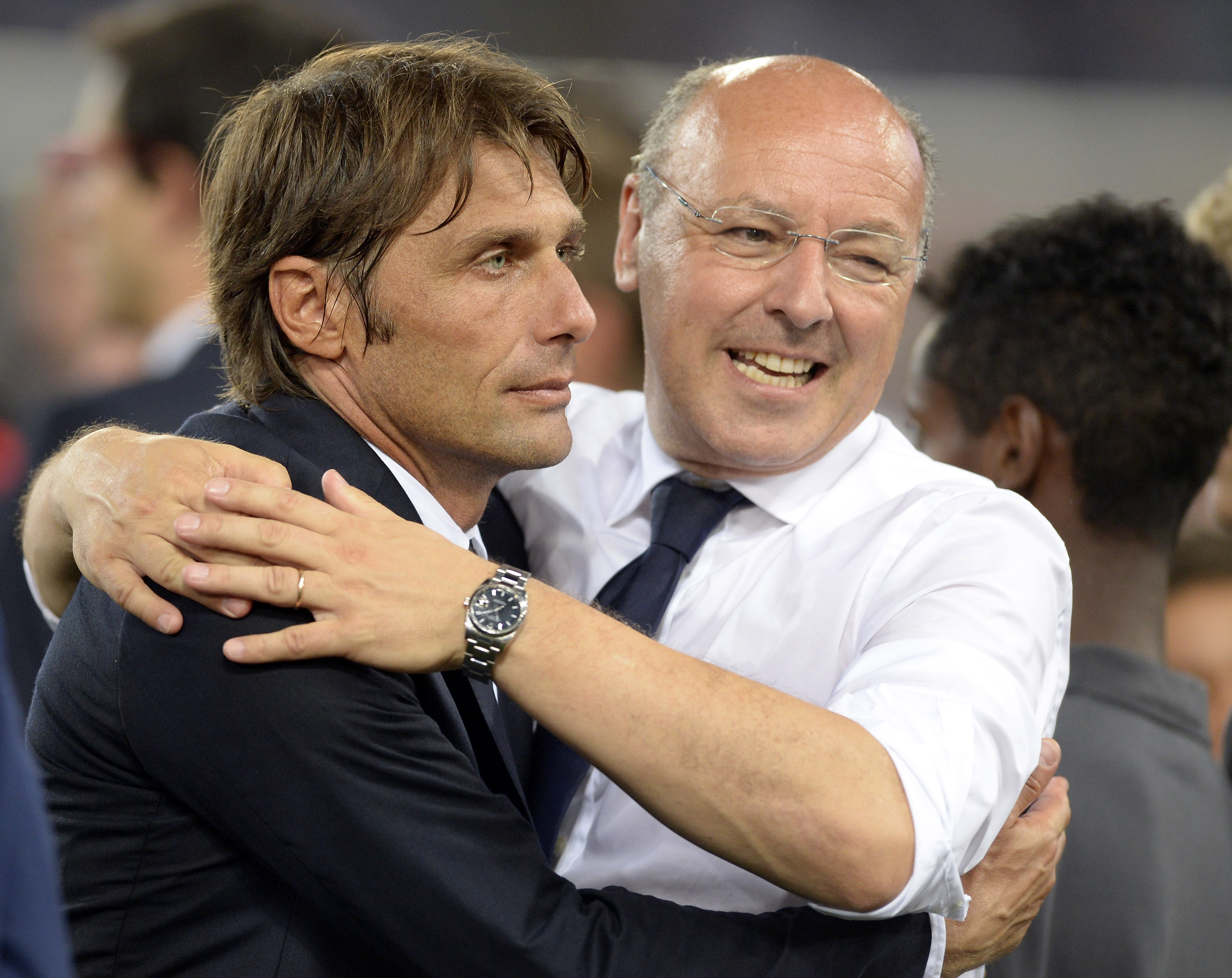 Inter sở hữu bộ đôi cũ của Juve. Ảnh: Getty Images Juventus, Juve, Inter, Inter Milan, Serie A, Conte, Sarri, tin Serie A