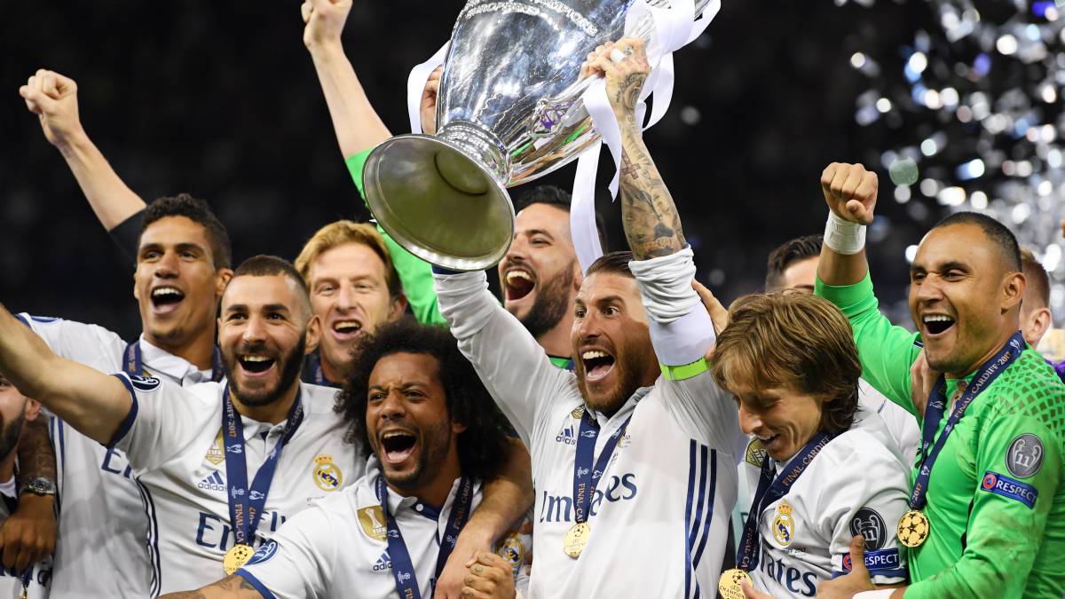 Real Madrid là đội vô địch C1 nhiều nhất. Ảnh: AS Cup C1, C1, Cup C1 châu Âu, Champions League, Chelsea, MU, Bayern, Bayern Munich Juve, Milan, Barca, Real, Man Utd, Manchester United, Real Madrid, Liverpool, Barcelona