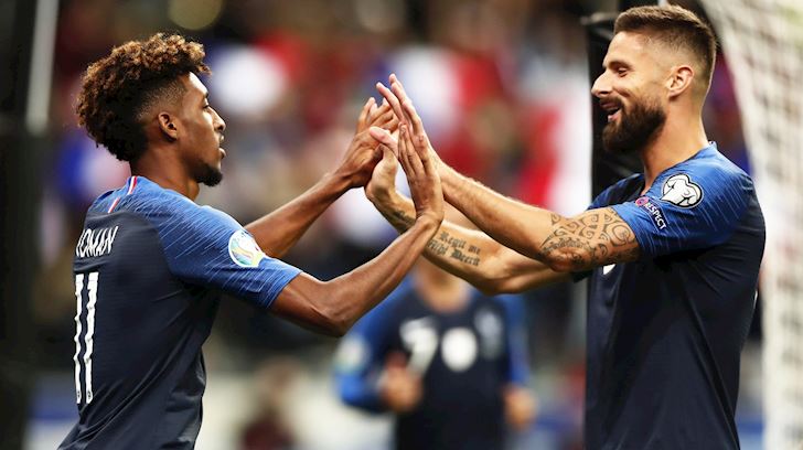 Pháp vẫn giành chiến thắng chung cuộc. Ảnh: Getty Griezmann, Antoine Griezmann, Pháp vs Albania, Pháp Albania, kết quả Pháp, kết quả Pháp Albania, kết quả Pháp vs Albania, vòng loại EURO 2020, EURO 2020, kết quả vòng loại EURO 2020, kết quả EURO 2020,