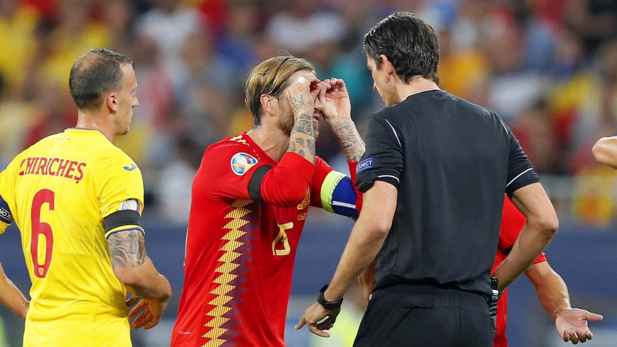 Ramos là người ra sân nhiều nhất cho Tây Ban Nha. Ảnh: Eurosports Ramos, Sergio Ramos, Real, Real Madrid, tin Real, tin Real Madrid, tin La Liga, La Liga, Tây Ban Nha