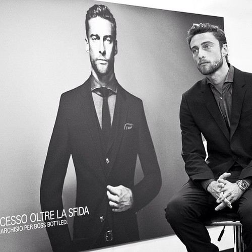 Marchisio quảng cáo thời trang. Ảnh: Hugo Boss Juventus, Claudio Marchisio, Cristiano Ronaldo, serie A