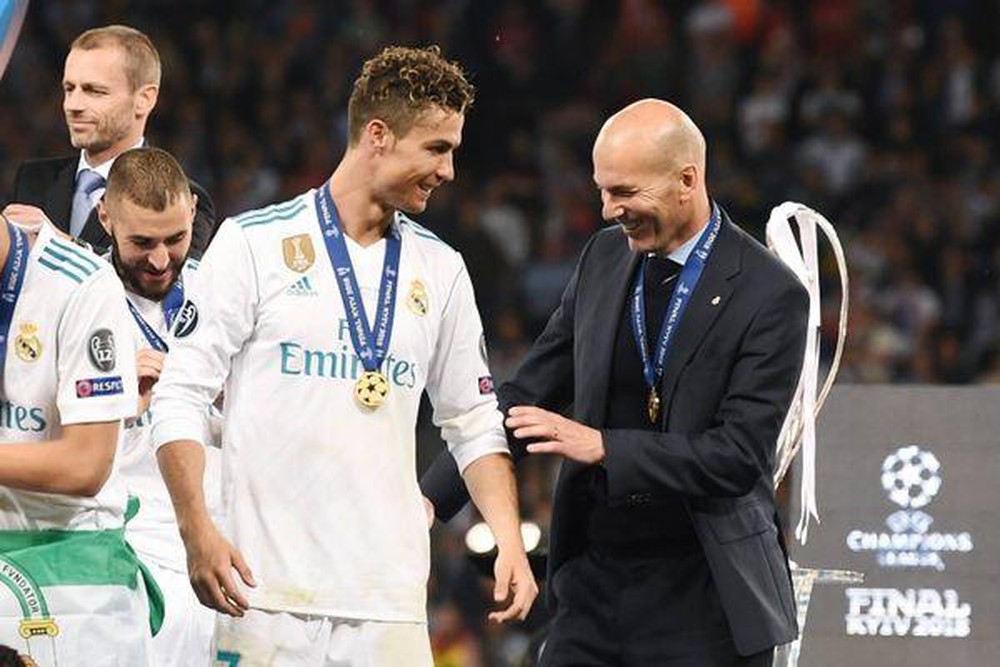 Ronaldo và Zidane tại Real. Ảnh: Getty ronaldo, cristiano ronaldo, juve, juventus, real madrid, real, zidane, zinedine zidane, serie a, la liga,