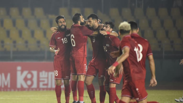 Syria chỉ thắng cách biệt tối thiểu. Ảnh: Fox Kết quả Syria vs Maldives, Syria vs Maldives, Kết quả vòng loại World Cup 2022, Syria, Maldives, vòng loại World Cup 2022