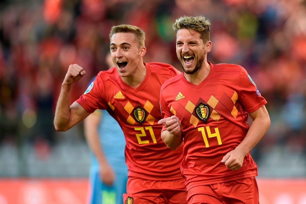 Bỉ sẽ toàn thắng tại Vòng loại EURO 2020. Ảnh: Getty Kazakhstan vs Bỉ, Kazakhstan, Bỉ, Vòng loại EURO 2022