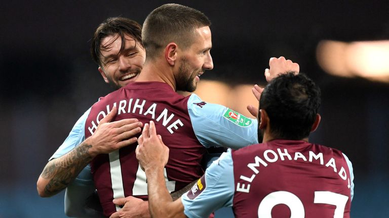 Aston Villa thắng đậm đội trẻ Liverpool. Ảnh: Getty Aston Villa vs Liverpool, kết quả Aston Villa vs Liverpool, Cup liên đoàn Anh, Liverpool, Aston Villa
