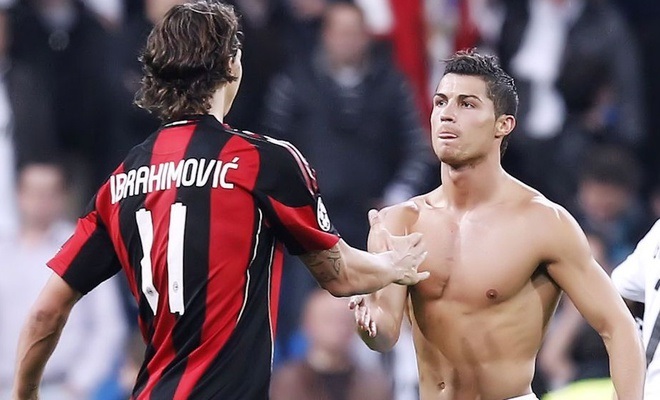 Milan vs Juve hay Ibra vs Ronaldo. Ảnh: Getty AC Milan vs Juventus, cristiano ronaldo, zlatan ibrahimovic, coppa italia, cúp quốc gia ý, ac milan, juventus