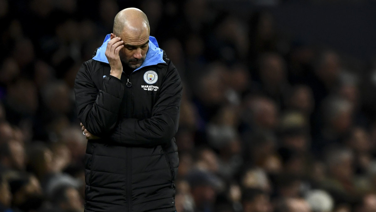 Tương lai của Pep tại Man City trở nên bất ổn. Ảnh: Getty Pep Guardiola, Man City, Champions League, Manchester United, Cristiano Ronaldo, Juventus