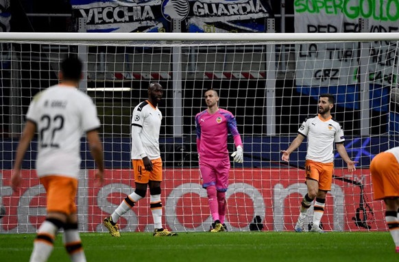 Valencia thất bại trước Atalanta. Ảnh: Getty Kết quả Atalanta vs Valencia, Champions League, Cúp C1, Atalanta, Valencia,