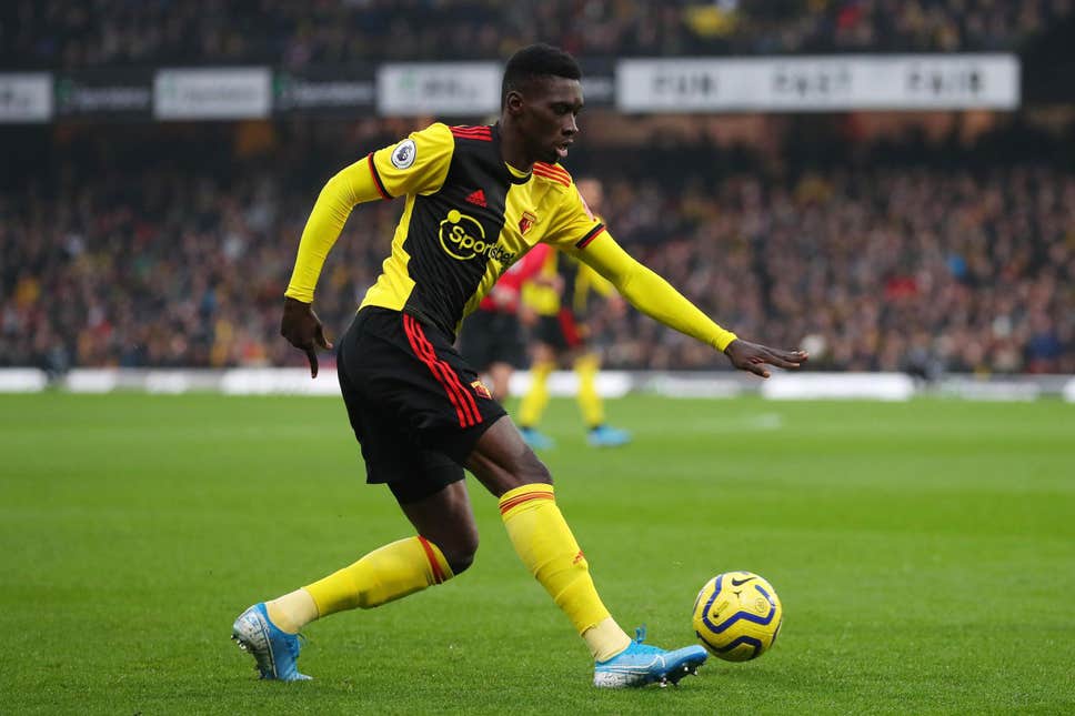 Ismaila Sarr có thể gây nguy hiểm cho MU. Ảnh: Getty MU đấu Watford, Ngoại hạng Anh, Manchester United, Watford, mu vs watford