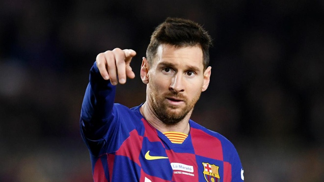 Barca vẫn đang phụ thuộc Messi. Ảnh: Getty Lionel Messi, Barcelona, Real Madrid
