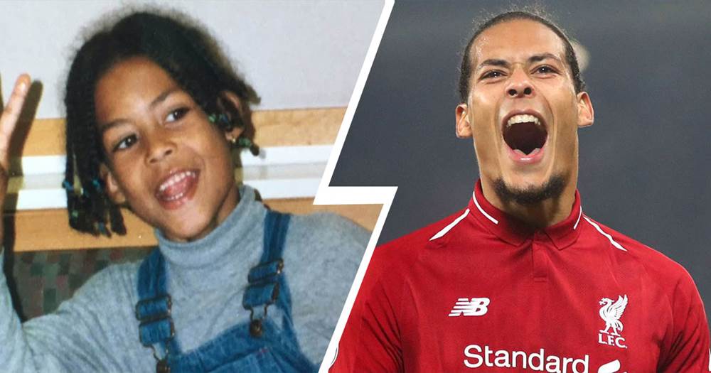 Van Dijk từ một cậu bé trở thành trung vệ số 1 thế giới. Ảnh: Internet Virgil van Dijk, Liverpool, hậu vệ xuất sắc nhất thế giới, van dijk rửa bát