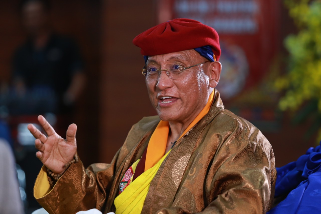 Pháp Vương Gyalwang Drukpa. Ảnh: Internet võ sư, Pháp Vương, Gyalwang Drukpa, Võ thuật