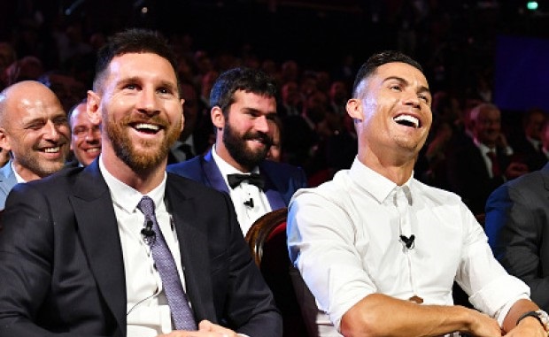 Có những người vẫn không thừa nhận tài năng của Messi và Ronaldo. Ảnh: Getty Ronaldo, Messi, Beckham