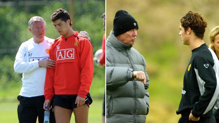 Sir Alex có ảnh hưởng lớn đến sự nghiệp của Ronaldo. Ảnh: Internet Cristiano Ronaldo, Manchester United, Sir Alex Ferguson