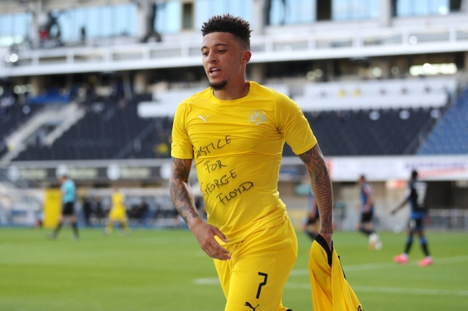 Sancho có hattrick. Ảnh: Getty Kết quả bóng đá, Bundesliga, Kết quả bóng đá hôm nay 1/6, kqbd