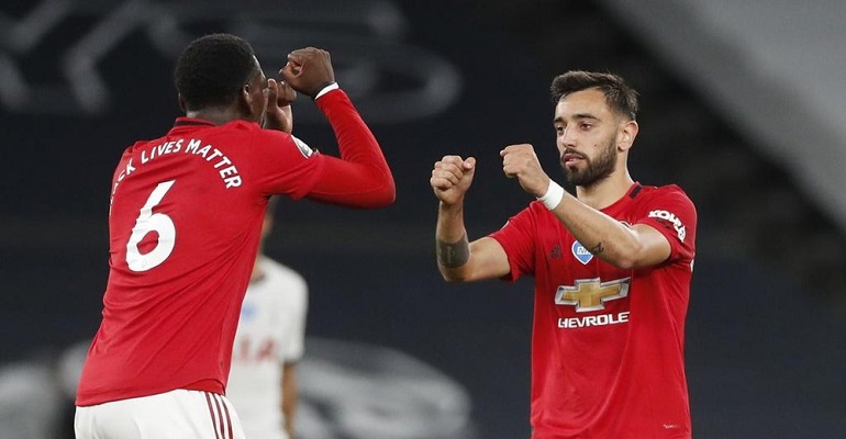 Manchester United, Pogba, Bruno Fernandes, Ngoại hạng Anh