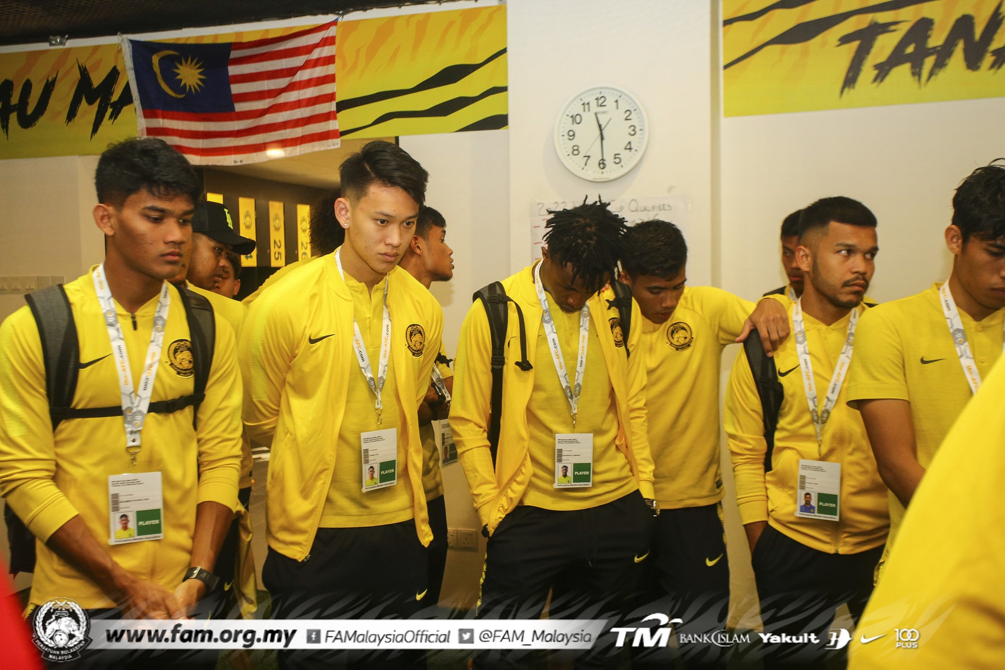Cầu thủ Malaysia thất vọng sau trận thua UAE Malaysia 1-2 UAE, vòng loại world cup 2022