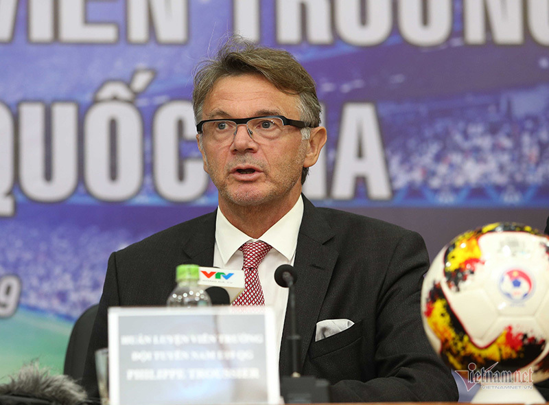 HLV Philippe Troussier tại buổi công bố HLV trưởng U19 Việt Nam U19 Thái Lan, Bangkok Cup 2019, U19 Việt Nam, HLV trưởng U19 Việt Nam, HLV Philippe Troussier
