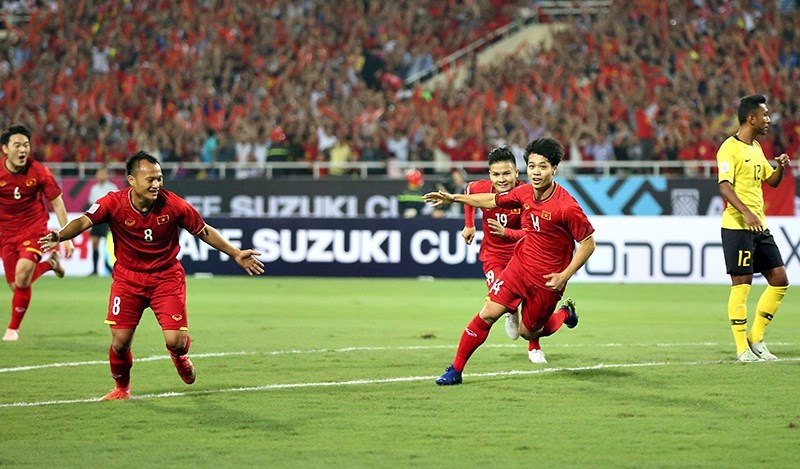 ĐT Việt Nam đã 2 lần đánh bại Malaysia trên Mỹ Đình tại AFF Cup 2018 Việt Nam vs Malaysia, Đội tuyển Việt Nam, HLV Park Hang Seo, vòng loại World Cup 2022