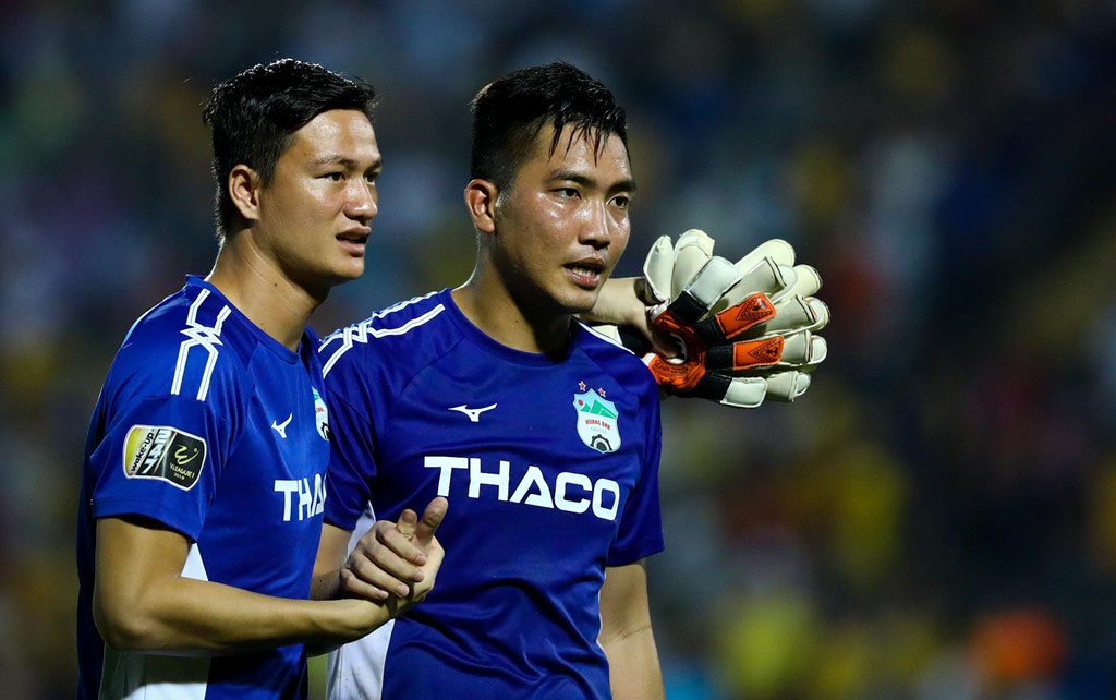 Lê Văn Trường có một trận đấu không tốt HAGL 5-1 Hải Phòng, Minh Vương, Minh Vương tỏa sáng, HAGL, HLV Park Hang Seo, Bxh vleague 2019,