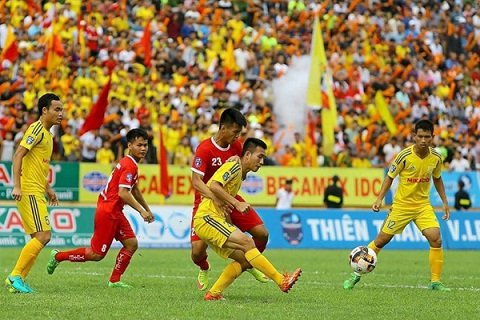 Khánh Hòa dễ dàng đánh bại Nam Định trên sân nhà. Khánh Hòa 3-0 Nam Định, Khánh Hòa vs Nam Định, bxh vleague 2019