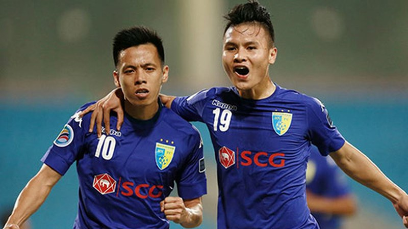 Văn Quyết và đồng đội có cơ hội nâng cúp tại thủ đô Than Quảng Ninh vs Hà Nội FC, Hà Nội FC, vleague 2019, Hà Nội vô địch V-League, SVĐ Mỹ Đình