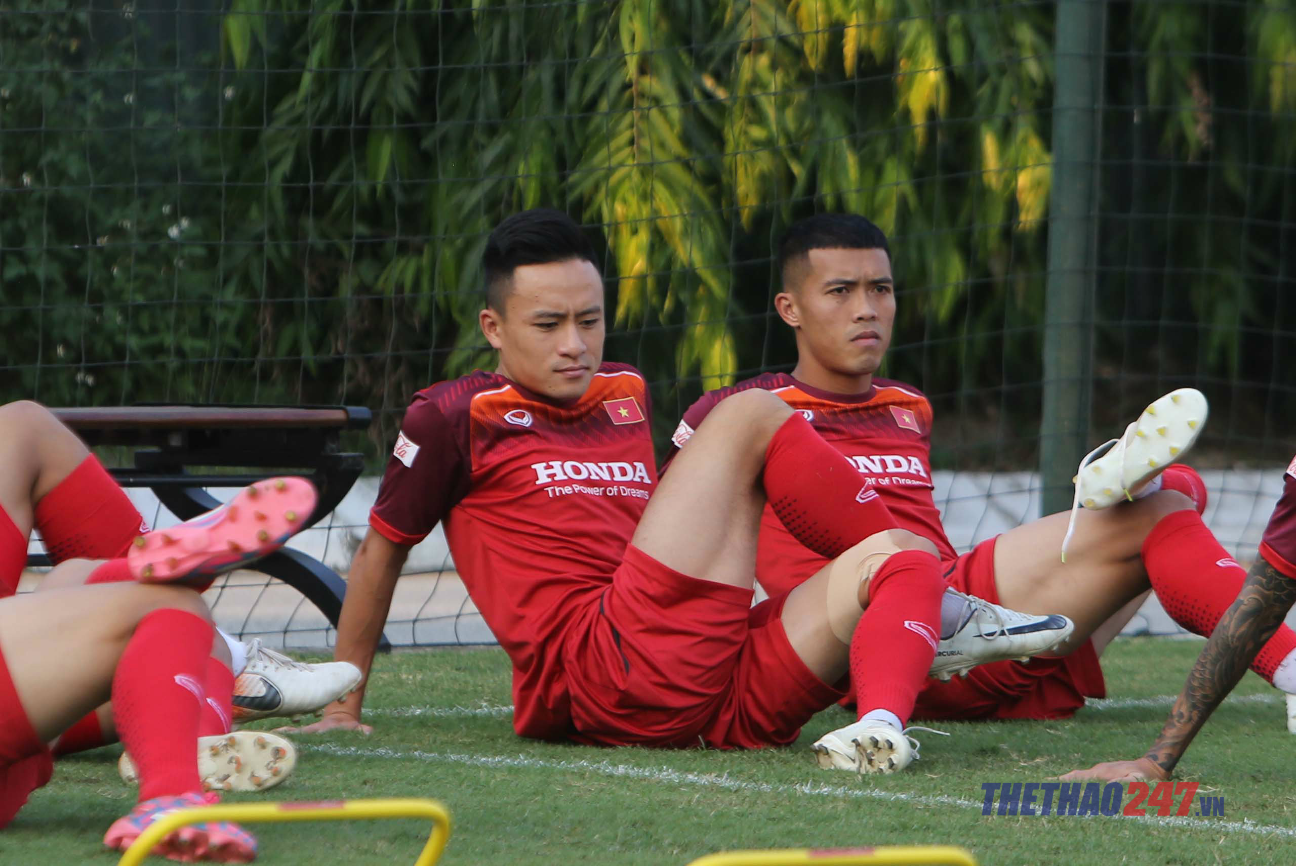 Chấn thương luôn cản trở bước tiến của Huy Toàn. (Ảnh: Văn Hải) Võ Huy Toàn, Việt Nam vs Malaysia, Danh Sách ĐT Việt Nam, HLV Park Hang Seo, Vòng loại World Cup 2022